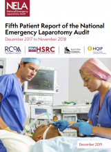 Fifth patient report of the National Emergency Laparotomy Audit (NELA): December 2017 to November 2018